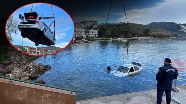 Bodrum’da otomobil denize uçtu, 19 yaşındaki genç boğuldu