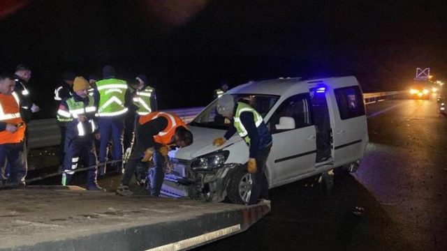 Kuzey Marmara Otoyolu’nda kaza! 6 yaralı